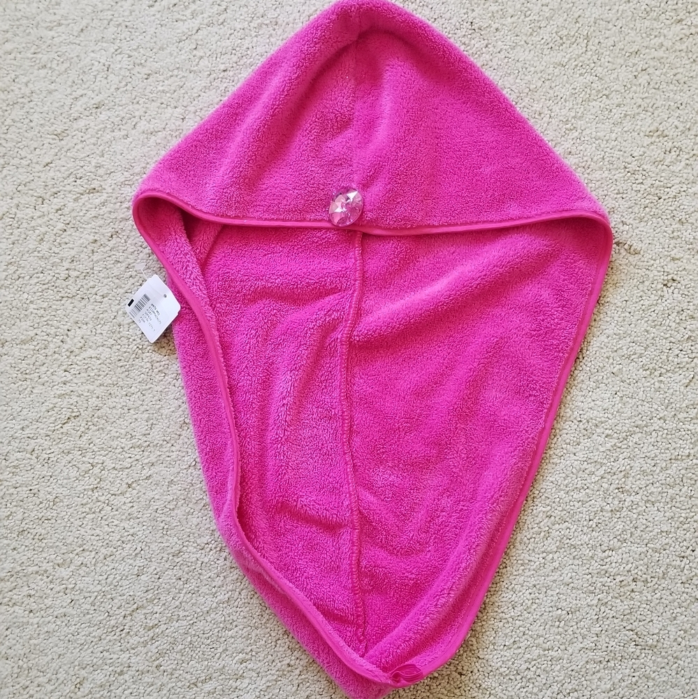 Great Microfiber Terry Hair Drying Cloth